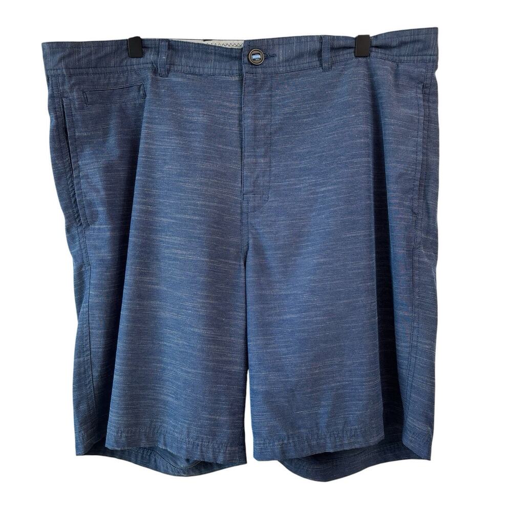 Tailorbyrd Mens Shorts 38 Blue Performance Golf Chino Flat Front Quick Dry‎